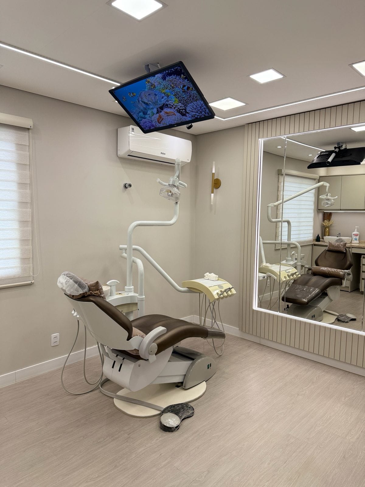 Sala de atendimento odontológico