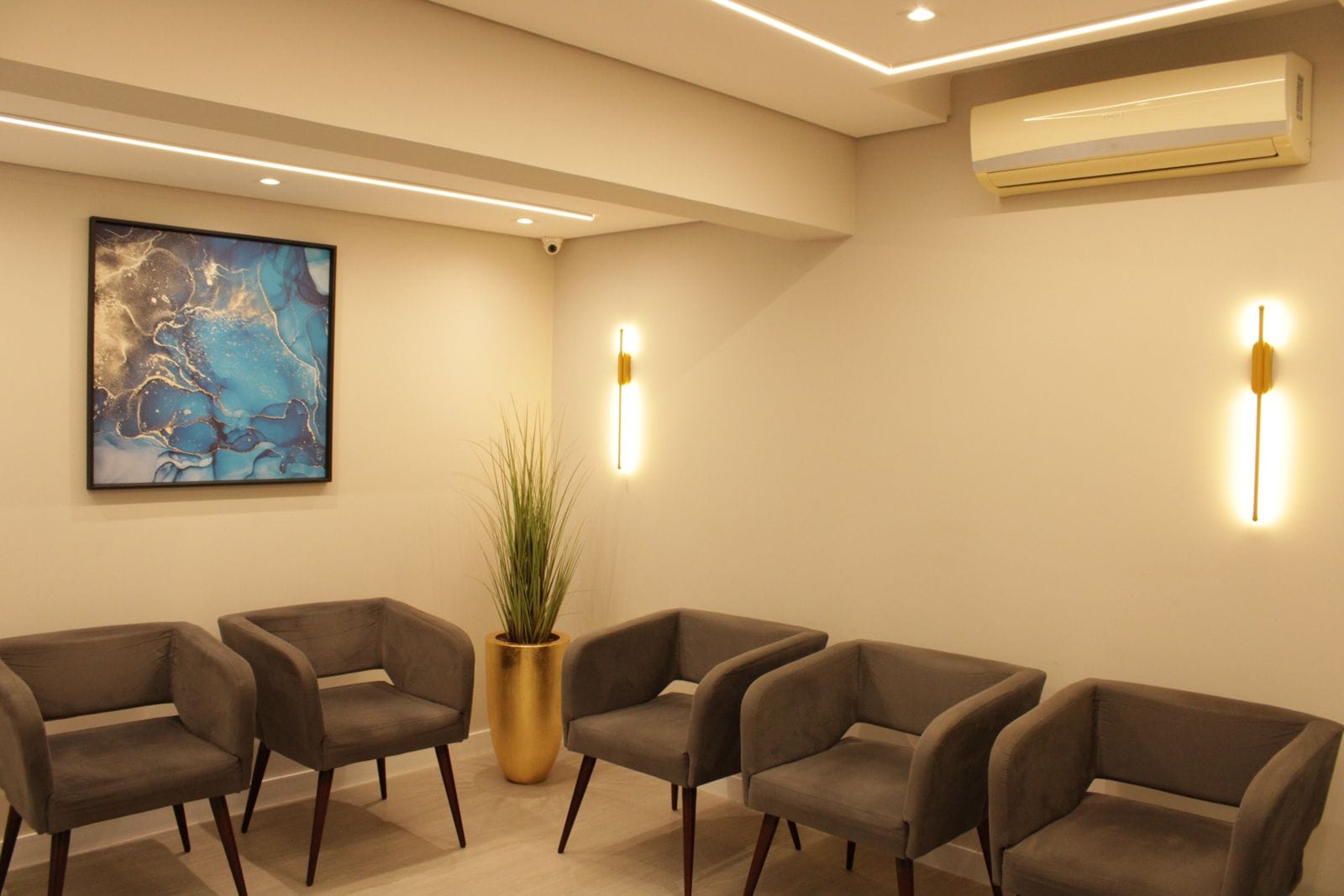 Sala de espera elegante